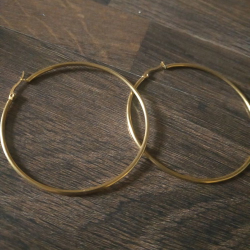 Earrings circle used