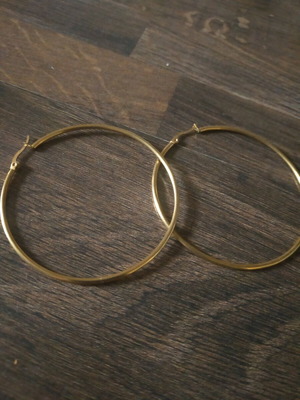 Earrings circle used