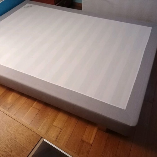 IKEA bed like new 140x200 fabric
