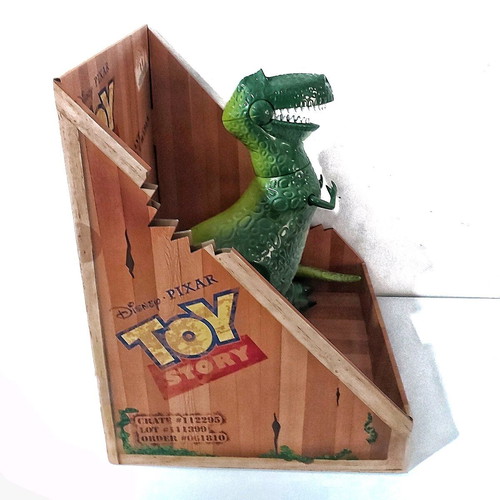 Rex Dinosaur Toy Story new, authentic figure with English phrases