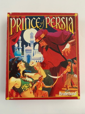 Prince of Persia PC like new, Broderbund, highly collectible