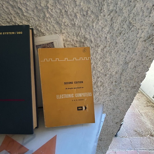 Rare vintage economics and computing books 1940-1965, used, English