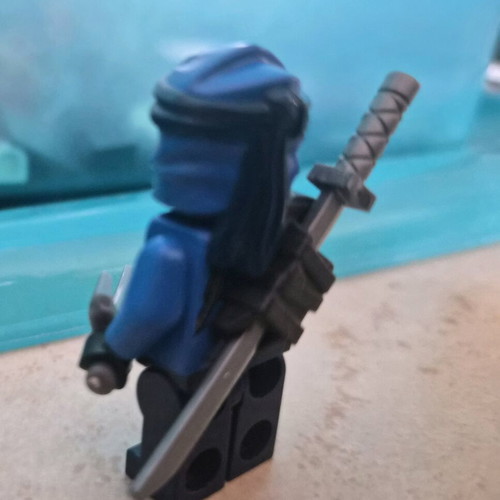 Ninjago Jay Minifigure Secrets of the Forbidden Spinjitsu Blue Ninja like new