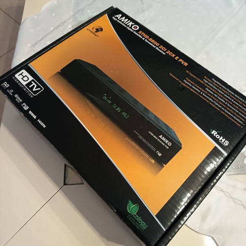Amiko STHD-8800 2CI 2CX E PVR HD digital satellite receiver like new