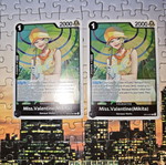One Piece Miss. Valentine cards, set of 2, OP14-087