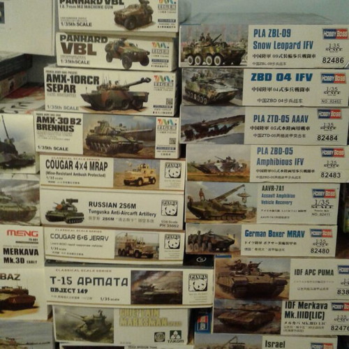 Modeling kits new collection 2000+ with scales 1/35, 1/32, 1/16 and busts