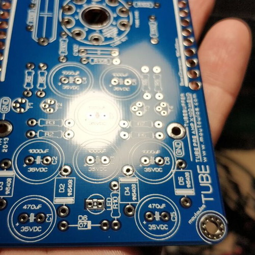 Tube Audio Stereo PreAmplifier MFX10D PCB new
