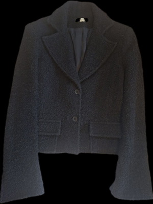 Women's blazer black size M like new