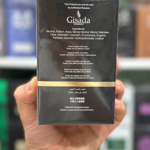 Gisada Ambassador perfume for men 100 ml new, authentic