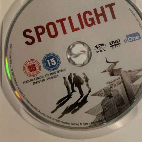 Spotlight DVD, action adventure social drama thriller