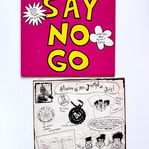 De La Soul Say No Go 12" Maxi Single used, US 1989, pop