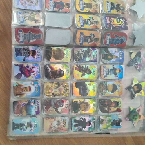 Brawl Stars Ninja Album with 263 Metal Tags like New