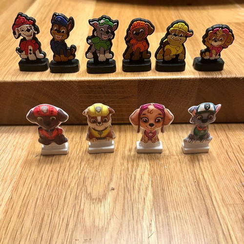 Paw Patrol miniatures like new, collection of 10 pieces