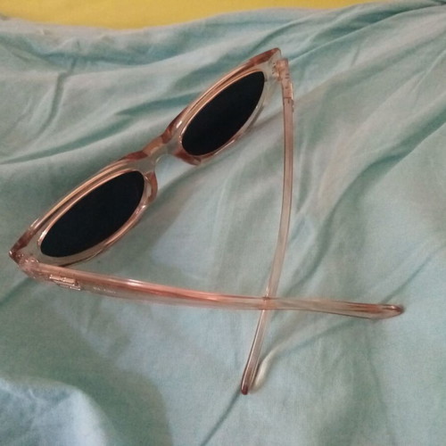 Sunglasses new, black and beige with UV400 protection