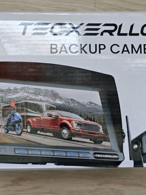 Tecxerllon Wireless Backup Camera with 7" Monitor new