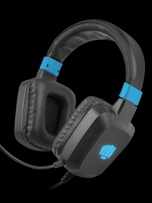 Fury Gaming Headset Raptor new with microphone and RGB lighting