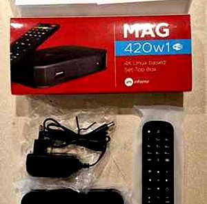 MAG 420W1  Infomir   TV Box