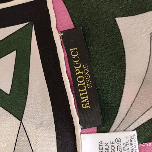 Emilio Pucci silk scarf multicolor like new vintage