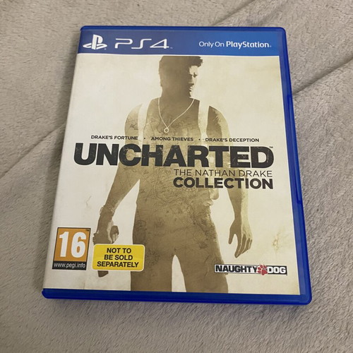 Uncharted The Nathan Drake Collection PS4 game used, very good condition