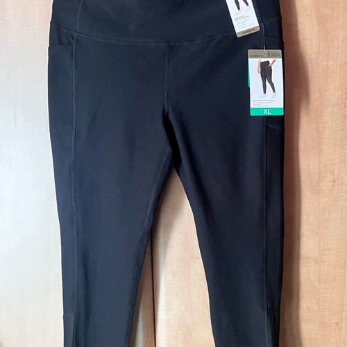 Mondetta Performance Leggings black high-waisted with pockets new XL