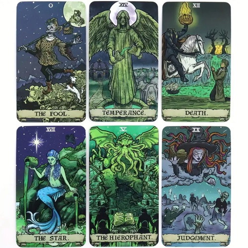 Terror Tarot deck cards brand new, set of 23