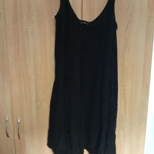Φόρεμα Sonia Rykiel for H&M μαύρο βαμβακερό πλεκτό μέγεθος XL σαν καινούργιο