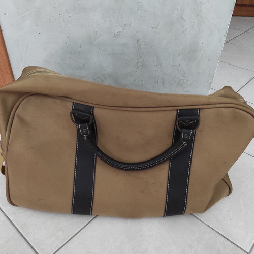 Starflight vintage travel bag made of genuine leather like new