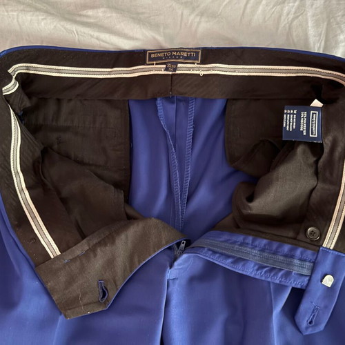 Beneto Maretti Blue Suit size 56 like new