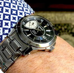 Seiko Kinetic Direct Drive 42mm μεταχειρισμένο, αδιάβροχο 100Μ