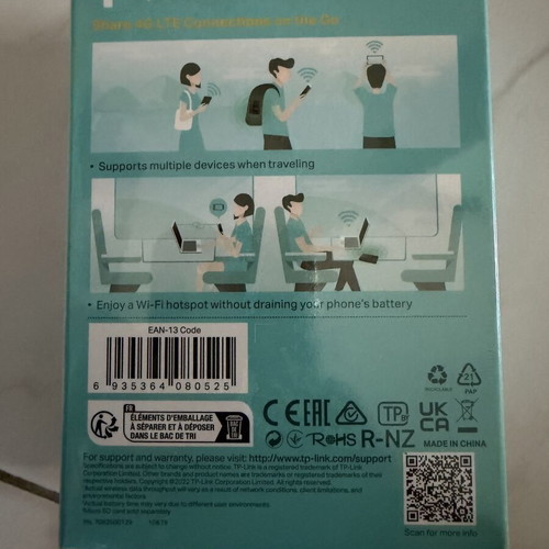TP-LINK M7350 v4 4G portable Wi-Fi hotspot new