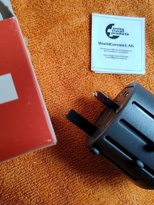 Universal travel adapter new by Swiss Travel Products