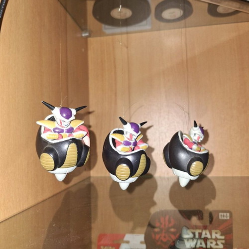 Frieza's 1st Form Figures used, set of 2 by Hachette