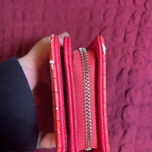 Doca wallet refurbished, pink