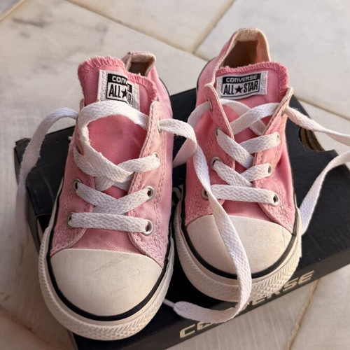 Converse kids' sneakers for girls EU25 UK9 15.5cm, pink