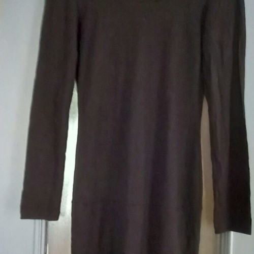 Black backless dress with studs like new