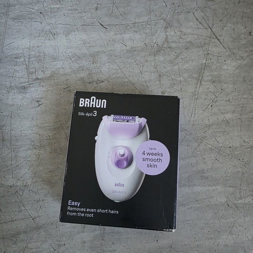 Electric shaver used, 2 times