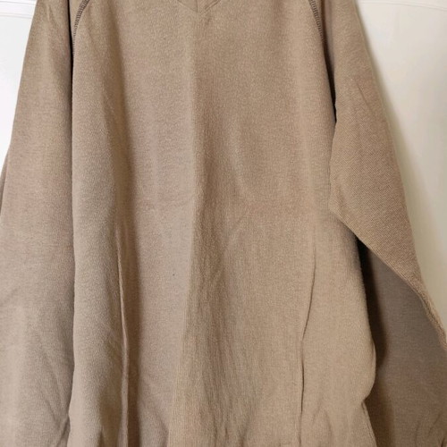 Men's blouse used, size L, beige