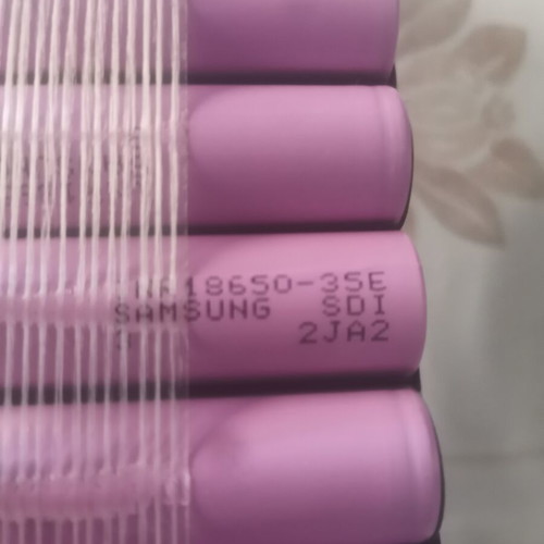 Battery 60V 38.4Ah Samsung 35E 2JA2 used without BMS with protector