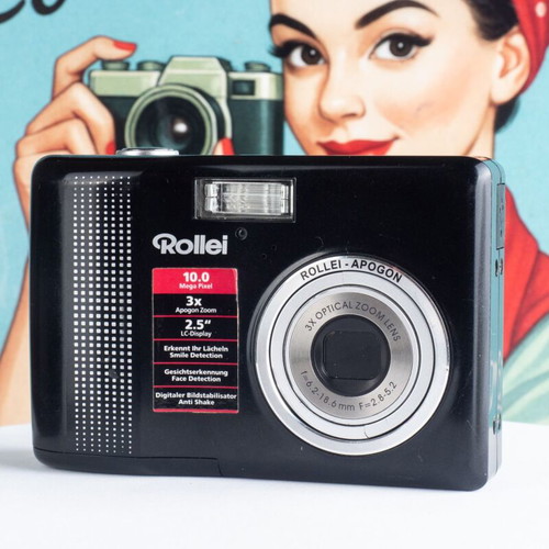 Rollei Compactline 130 13MP digital camera used