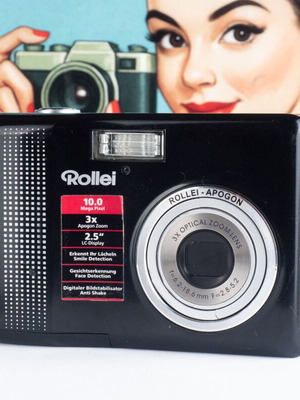 Rollei Compactline 130 13MP digital camera used