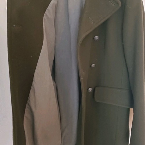 Zara Man coat green brown XL new