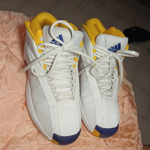 Adidas Originals Crazy 1 Lakers Home sneakers used, size 47.5