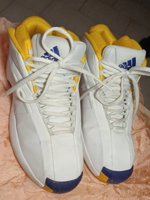 Adidas Originals Crazy 1 Lakers Home sneakers used, size 47.5