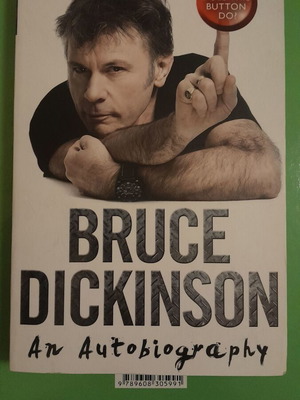 Bruce Dickinson What This Button Do Autobiography book new, English