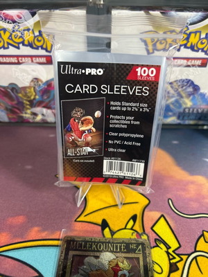 Ultra Pro soft sleeved 100 pieces for Pokemon cards new
