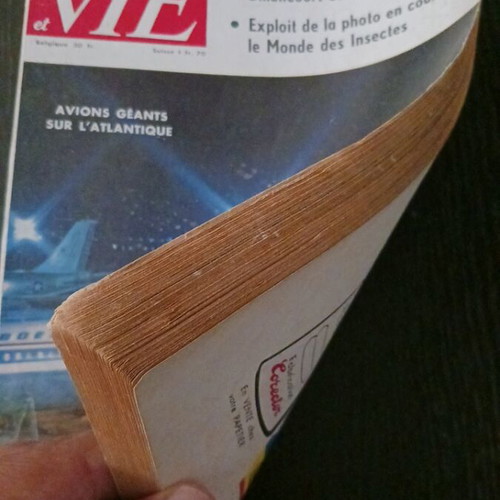 Science Vie magazine November 1958 used, good condition