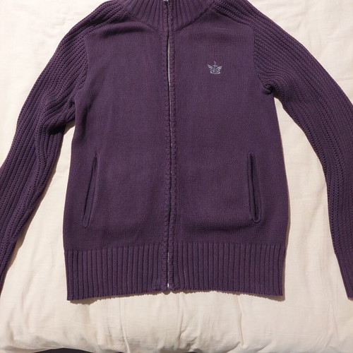 Firetrap men's cardigan used, size S, brown