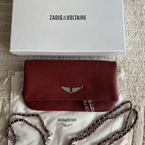 Zadig & Voltaire shoulder bag, red, like new