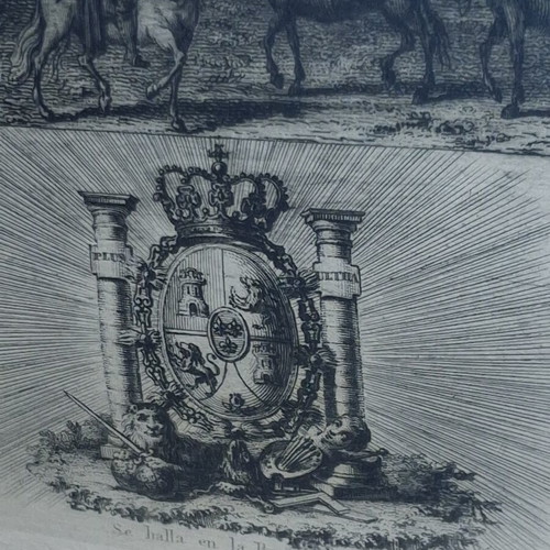 Spanish Chalcography San Lorenzo del Escorial circa 1800 like new