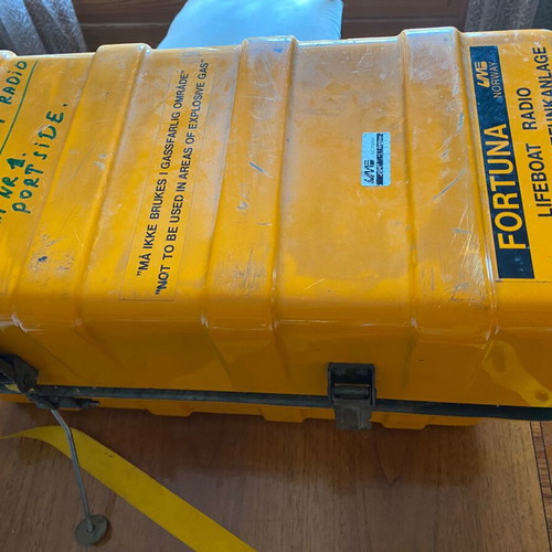 Fortuna Marine Life Boat Survival Kit used with Portable Radio and Flare